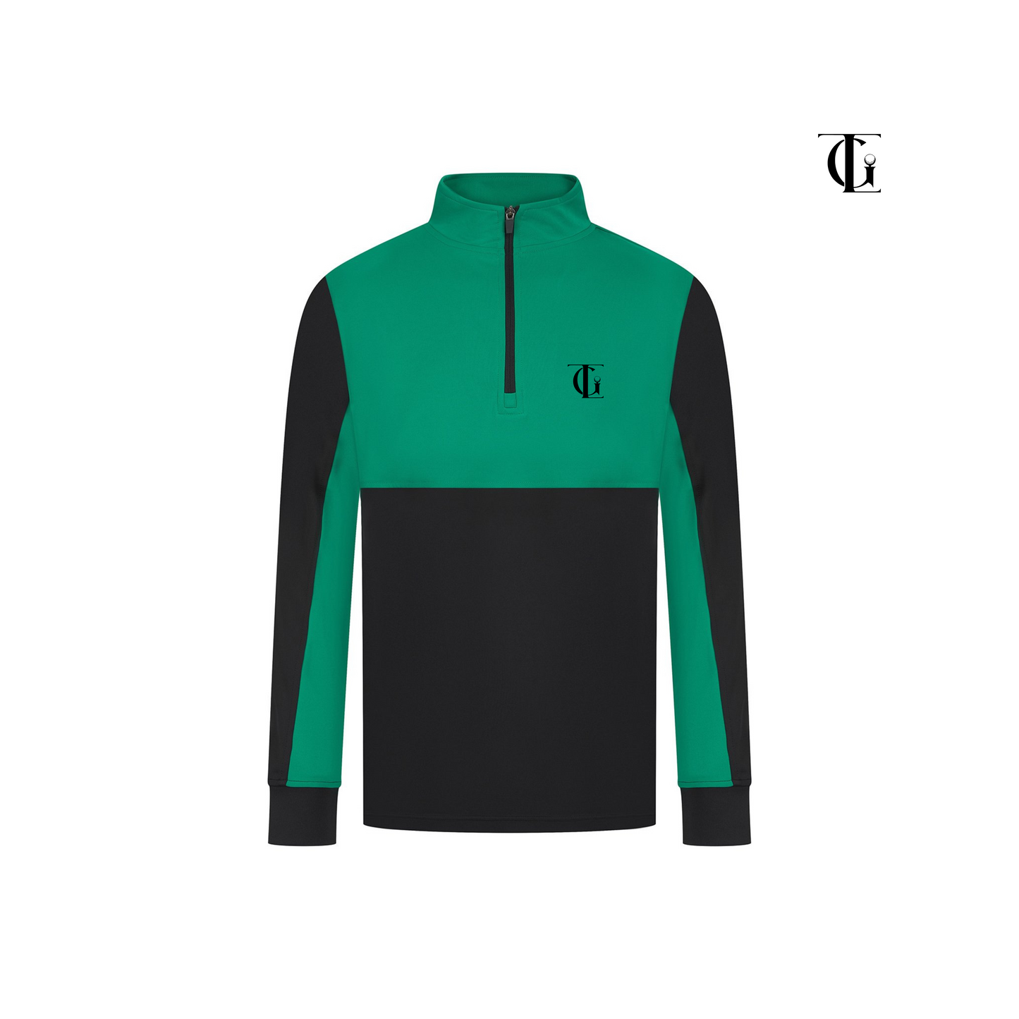 TGL Colour Block Performance 1/4 zip