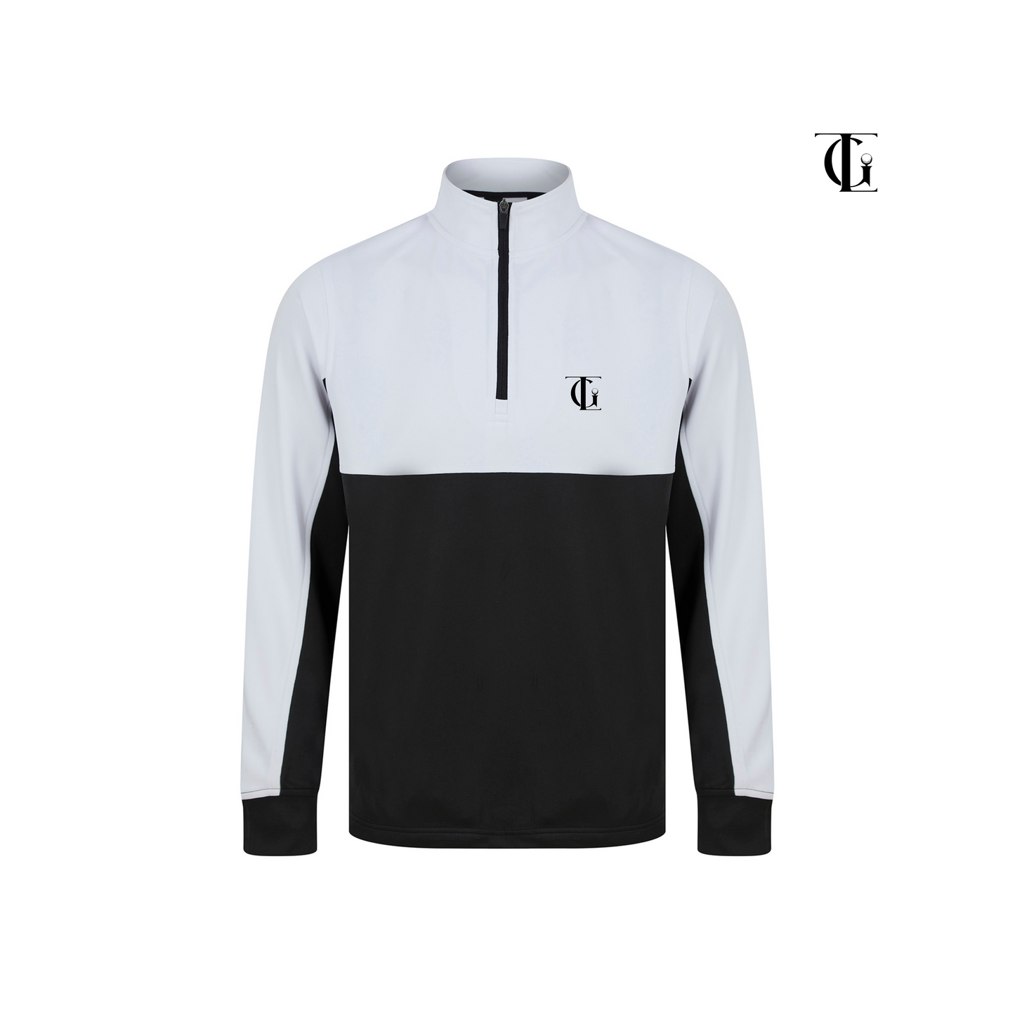TGL Colour Block Performance 1/4 zip