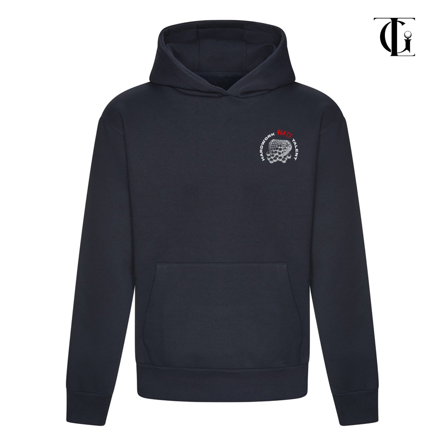 TGL Hard Work Beats Talent Limited Edition Premium Oversized Heavyweight Hoodie