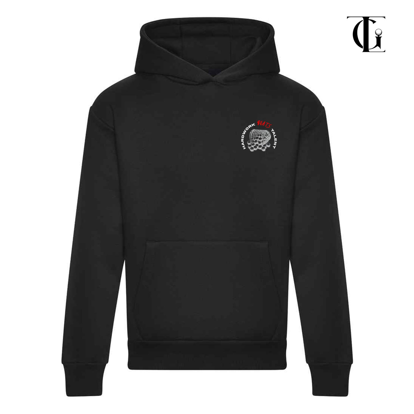 TGL Hard Work Beats Talent Limited Edition Premium Oversized Heavyweight Hoodie