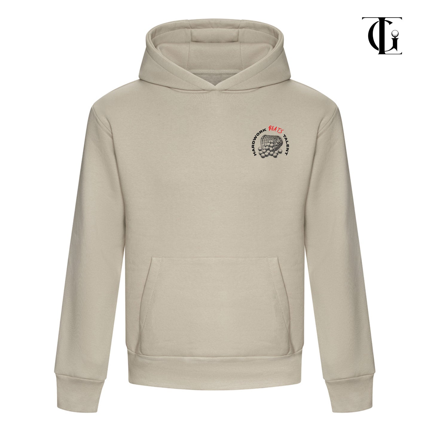TGL Hard Work Beats Talent Limited Edition Premium Oversized Heavyweight Hoodie