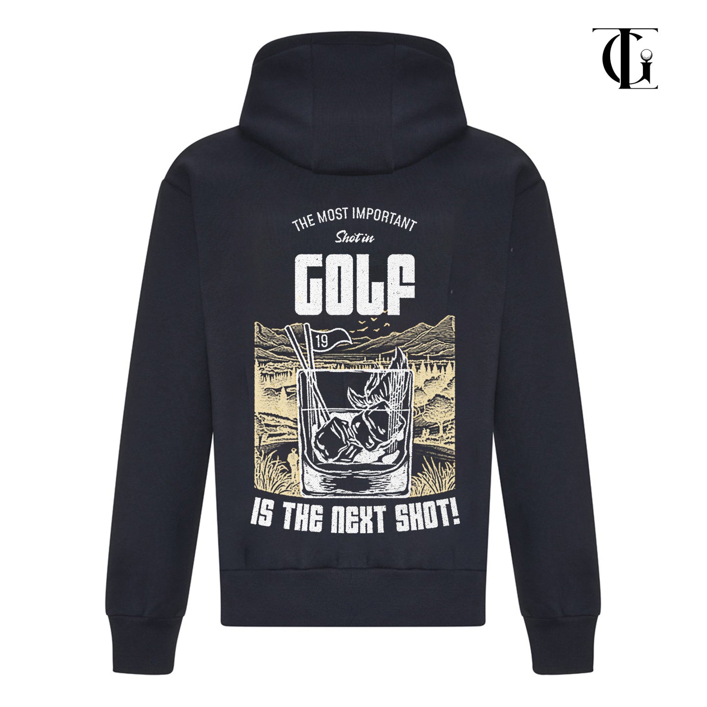 TGL The Best Shot In Golf Is The Next One Limited Edition Premium Oversized Heavyweight Hoodie
