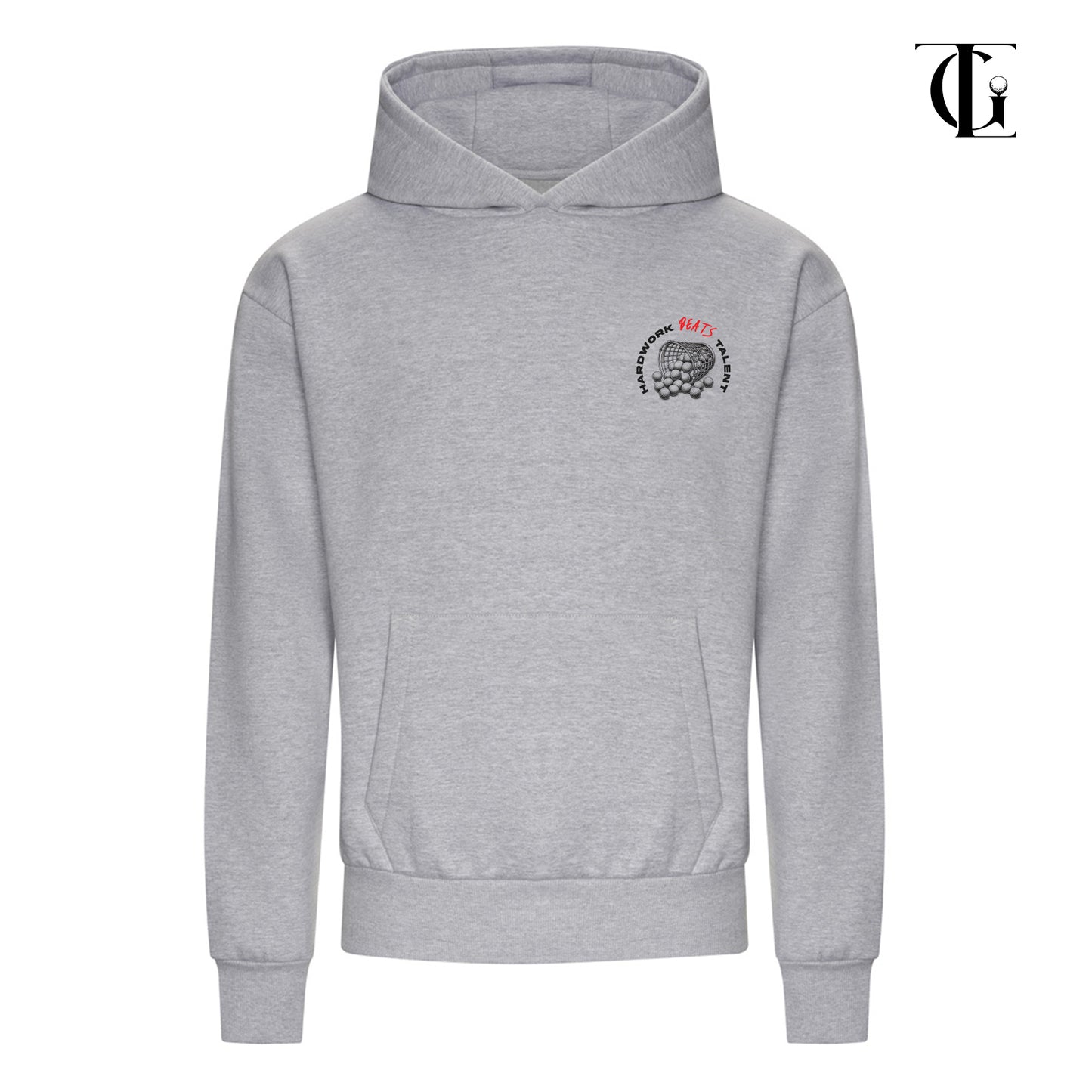 TGL Hard Work Beats Talent Limited Edition Premium Oversized Heavyweight Hoodie