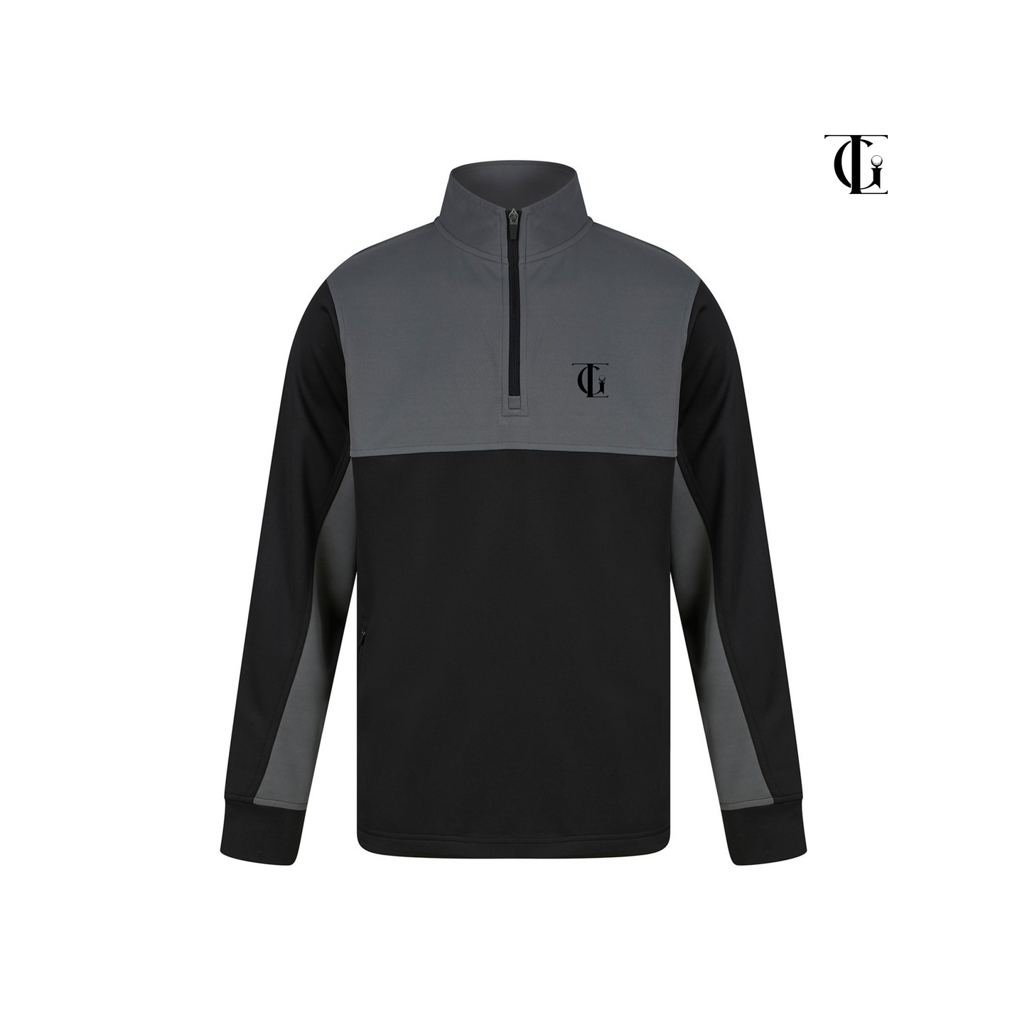 TGL Colour Block Performance 1/4 zip