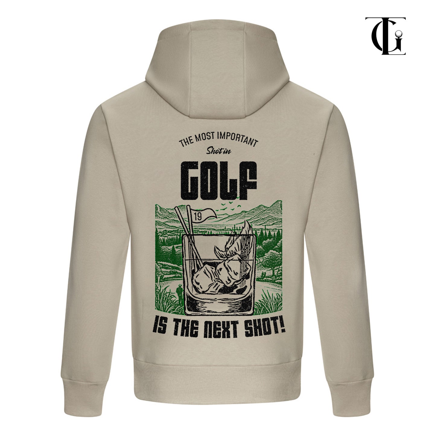 TGL The Best Shot In Golf Is The Next One Limited Edition Premium Oversized Heavyweight Hoodie