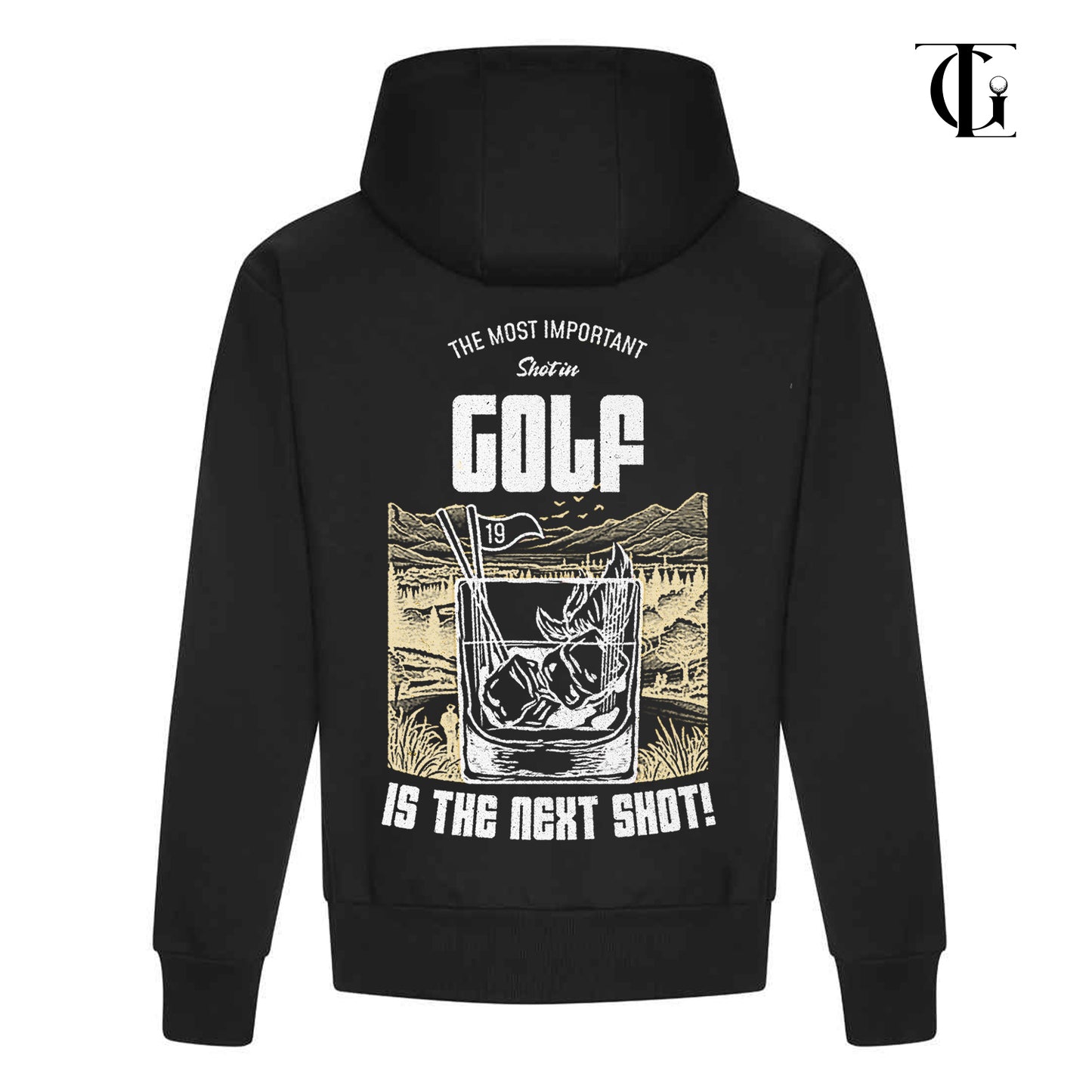 TGL The Best Shot In Golf Is The Next One Limited Edition Premium Oversized Heavyweight Hoodie