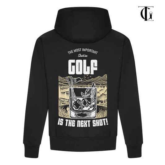 TGL The Best Shot In Golf Is The Next One Limited Edition Premium Oversized Heavyweight Hoodie