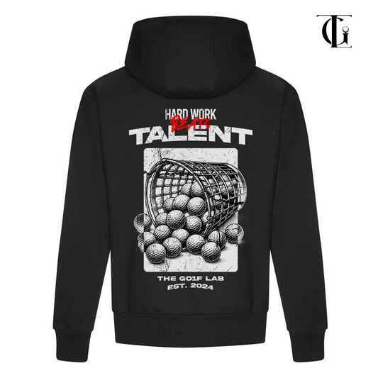TGL Hard Work Beats Talent Limited Edition Premium Oversized Heavyweight Hoodie